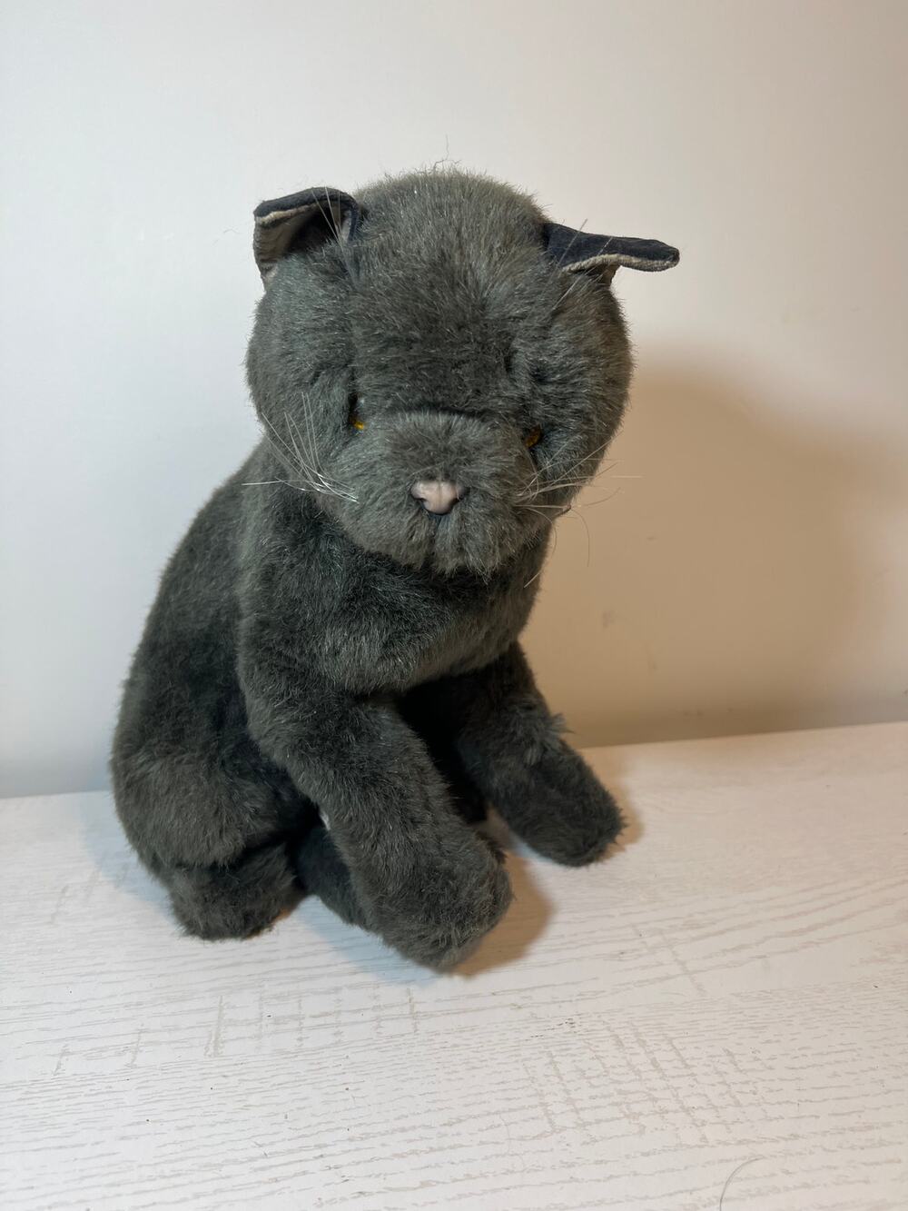 Vintage 1987 Avanti Applause Russian Blue Cat Plush